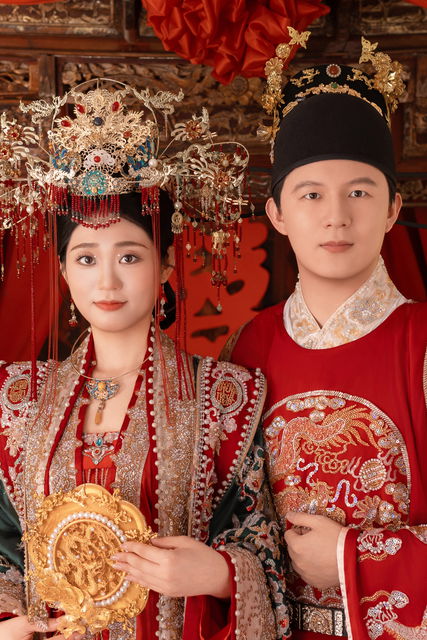 中式婚纱照